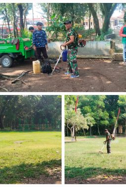 *DLH Kabupaten Sragen Bersinergi Dengan Satgas TMMD Reguler ke – 128 Kodim 0725/Sragen*