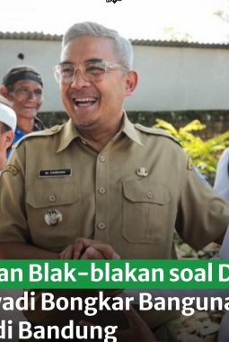 Wali Kota Bandung: Pembongkaran Bangunan Liar Bukan Tindakan Sepihak, Sudah Disepakati Bersama Pemprov Jabar