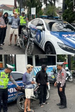 Polres Garut Intensifkan Penindakan Knalpot Tidak Sesuai Spesifikasi teknis/Knalpot Brong.