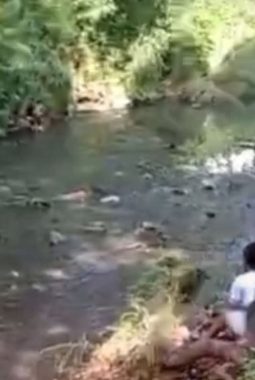 Warga Gedebage Geger, Jasad Bayi Laki-laki Ditemukan Mengapung di Sungai Cinambo