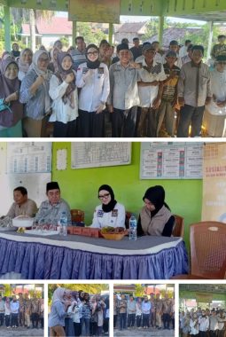 Kunjungan Kerja Anggota DPD RI Amaliah Sobli, Serap Aspirasi Warga Desa Rantau Panjang