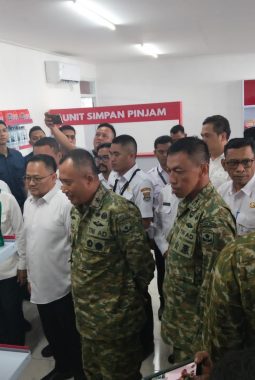 Dandim 0510/Trs Hadiri Peresmian 1.061 Koperasi Merah Putih, Dorong Penguatan Ekonomi Desa