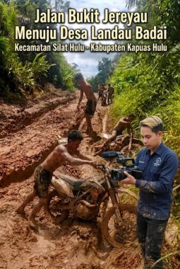 Jalan Bukit Jereyau Menuju Desa Landau Badai Kian Memprihatinkan, Warga Pertanyakan Janji Wakil Rakyat