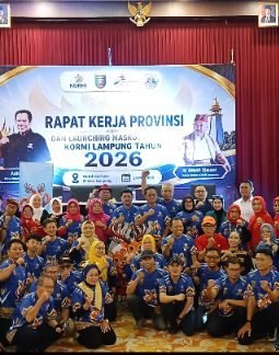 KORMI Lampung Gelar Raker dan Luncurkan Maskot FORPROV I 2026