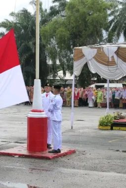 Kolaborasi untuk Kemajuan, Dandim 0412 Hadiri Peringatan HUT Lampung Utara ke-80