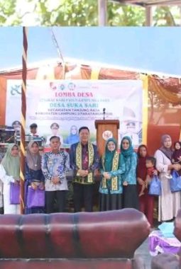 Desa Sukasari Tunjukkan Kesiapan Jadi Desa Maju dan Mandiri dalam Penilaian Lomba Desa Lampung Utara