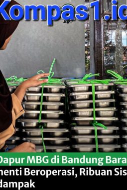 40 Dapur MBG di Bandung Barat Berhenti Beroperasi, Ribuan Siswa Terdampak