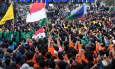 33 Aksi Demo Berlangsung di Jakarta Hari Ini, Mahasiswa Gelar Aksi Bertajuk “Menuju Indonesia Bangkrut”
