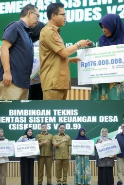 Bupati Dadang  Supriatna Buka Bimtek SISKEUDES, Tekankan Transparansi dan Larangan Manipulasi Data Keuangan Desa