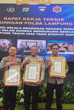 Polres Way Kanan Raih 3 Penghargaan Dari Kapolri dan Kapolda Lampung