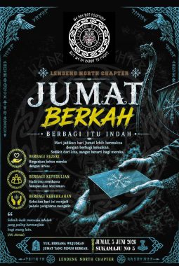 Oase Ketulusan di Hari yang Agung: Merajut Keberkahan Bersama Lendeng North Chapter