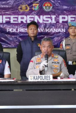 Respon Cepat Layanan 110, Polres Way Kanan Bekuk Tiga Pelaku Diduga Pengedar Sabu Dengan Total 32,83 Gram