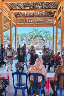 Sambut Hari Bhayangkara ke-80, Tiga Pilar Bali Sadhar Utara Perkuat Sinergi dan Gelar Vaksinasi Rabies Massal