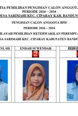 Irma Suryani, SH Unggul Telak dalam Pemilihan Anggota BPD Keterwakilan Perempuan Desa Sarimahi