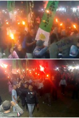 Ribuan Cahaya Obor Iringi Kemenangan Desa Cimurah sebagai Juara I Pawai Obor Muharram 1448 H