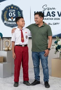 PELEPASAN SISWA-SISWI SD NEGERI 05 LANDAU BADAI TAHUN AJARAN 2025/2026
