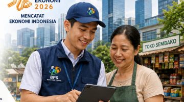 Sensus Ekonomi 2026 Resmi Digelar, BPS Catat Seluruh Aktivitas Usaha di Indonesia