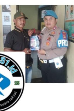 Korwil Bekasi Media Kompas1.id Sampaikan Apresiasi Kepada Petugas Polsek Setu