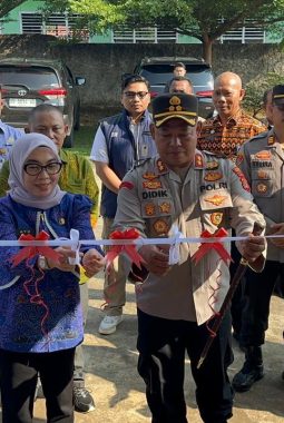 Sambut Hari Bhayangkara ke-80, Polres Way Kanan Resmikan Kampung Sriwijaya sebagai Kampung Bebas Narkoba