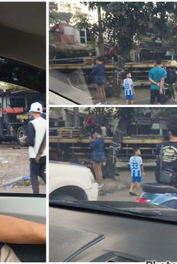 TRUK DOUBLE ENGKEL DIDUGA HILANG KENDALI, TABRAK RUMAH WARGA DI BUAH BATU BANDUNG