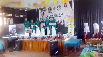 PELEPASAN SISWA SD NEGERI 05 LANDAU BADAI TAHUN AJARAN 2025/2026 BERLANGSUNG PENUH HARU DAN KEBANGGAAN