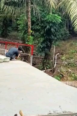 Jembatan Perintis Garuda Hampir Rampung, Gotong Royong TNI dan Warga Wujudkan Akses yang Lama Dinantikan