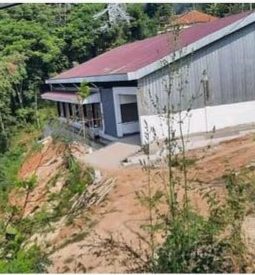 Koperasi Merah Putih Desa Celak Gununghalu Berdiri Mepet di Tepi Jurang