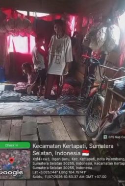 Rintihan Pilu Sudut Kota Palembang, Janda Empat Anak Bertahan Hidup di Rumah Nyaris Roboh, Berharap Uluran Tangan Pemerintah