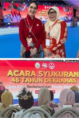 ‎Menggema di Makassar Ketua Dekranasda Aceh Singkil Hadiri Puncak HUT ke-46 Dekranas: Mendorong Kerajinan Lokal Tembus Pasar Global