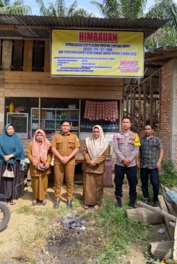 Satpol PP & WH Aceh Singkil Segel Karaoke Ilegal di Lahan HGU PT Socfindo Pemilik dan LC Kabur Saat Digerebek