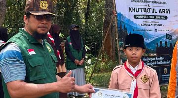 LEMDIKLAT IWUNG PERKUAT KEPEMIMPINAN DAN PENDIDIKAN KARAKTER SANTRI BERSAMA PONDOK PESANTREN AL-IHYA LEMBANG