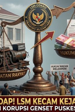 7 Bulan Mengendap! LSM Cokro Prawiro Nusantara Kecam Kejari Aceh Singkil: Ada Apa dengan Kasus Dugaan Korupsi Genset