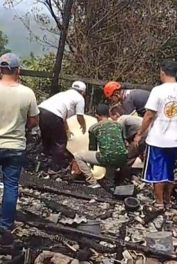 Ibu Rumah Tangga Meninggal dalam Kebakaran Rumah di Palabuhanratu