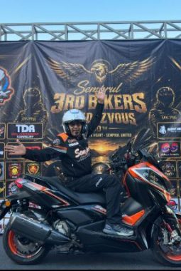 Meriahnya Bikers Rendezvous 3 di Pangandaran: Tangis Haru Warnai Kejutan Ulang Tahun ke-60 Panglima Semprul