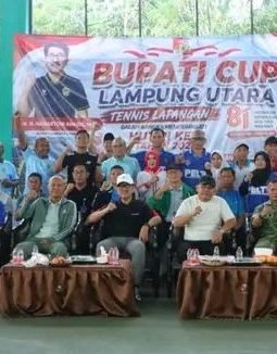 Bupati Cup 2026 Bergulir, Hamartoni Dorong Lahirnya Petenis Berprestasi Lampung Utara