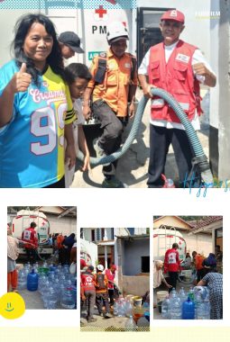 Masuki Musim Kemarau, PMI Salurkan Air Bersih untuk Warga Terdampak