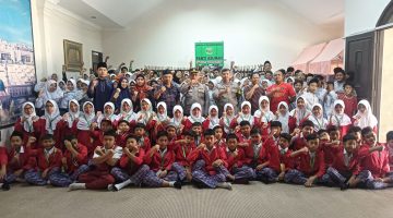 POLICE GO TO SCHOOL, POLSEK MARGAASIH AJAK PELAJAR MTS & MI AL-BI’TSAH JAUHI BULLYING DAN NARKOBA