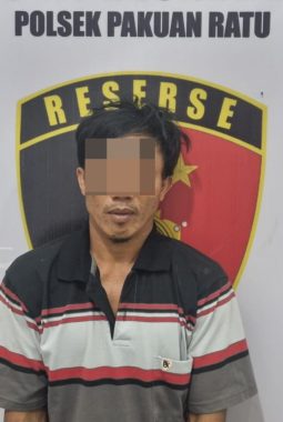 Pakuan Ratu Tangkap DPO Kasus Pencurian TBS Sawit di Belitang Jaya