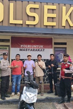 Polsek Baradatu Ungkap Barang Bukti Motor Kasus Tindak Pidana Curat