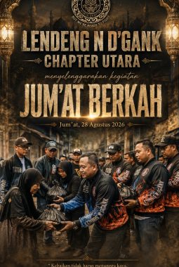Semangat kepedulian kembali diwujudkan secara nyata melalui aksi penuh kehangatan.
