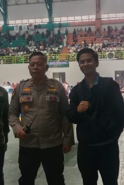 Polsek Soreang Amankan Kejuaraan Taekwondo Bupati Cup di Kabupaten Bandung