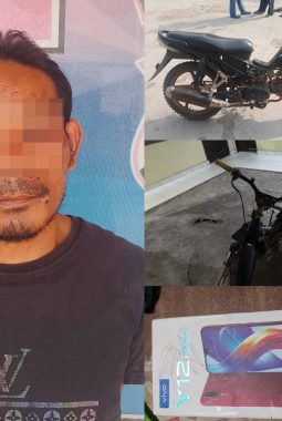 Gercep! Tim URC Polsek Baradatu Amankan Pelaku Curi Sepeda Motor di Dua TKP Berbeda