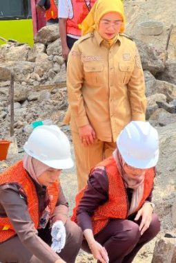 Peletakan Batu Pertama Pembangunan Gedung Cathlab RSUD Pesawaran Perkuat Akses Layanan Jantung