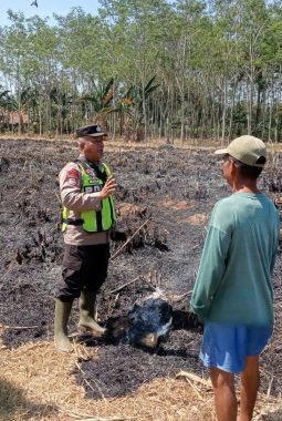 Respons Cepat Aplikasi Lancang Kuning, Polsek Karanganyar Cek Lokasi Hotspot di Desa Wonosari