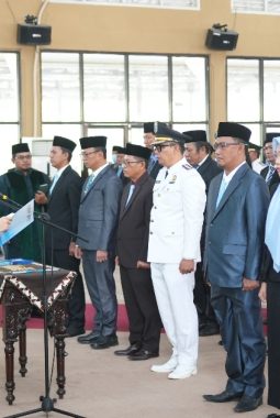 234 Pejabat Pemkab Way Kanan Dikukuhkan dan Dilantik, Bupati Ayu Tekankan Pelayanan Publik